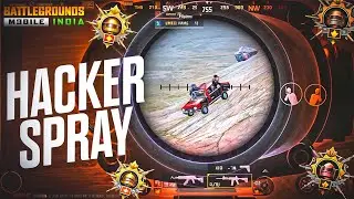 Hacker Spray😱 In BGMI - PUBG Mobile & 1 Subscribe More & Please Support My Channel Guys #pubgmobile