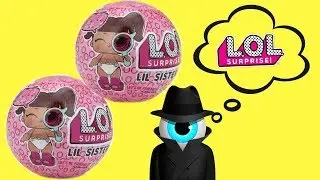 Unboxing LOL Surprise Lil Sisters EYE SPY  Series 4 Decoder