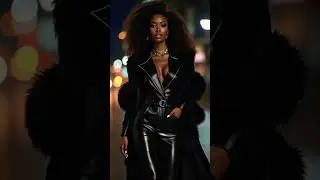 Chic meets bold energy. #FierceFits #ElevatedStyle #aifashion #StyleInMotion