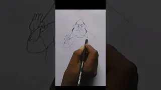 Gopal Bhar Drawing # Gopal Bhar Cartoon Drawing # Shorts#viral #youtubeshorts