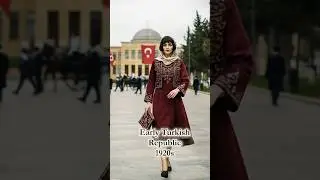 Turkish Women's Fashion: A Millennia of change 🇹🇷👗​#shorts #shortvideo #film #history #movie