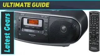 Panasonic RX-D55GC-K Boombox - The Ultimate High-Power Portable Stereo for Music Lovers