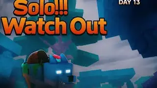 SUPER NOOB Solos 99 Nights in the Forest!