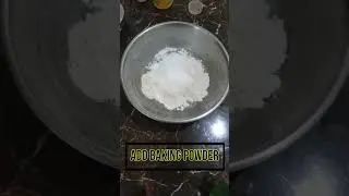 #Shorts Eggless Cake | Just Baking Powder, Baking Soda, Maida and Vanilla | 5 Minutes Cake Recipe