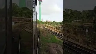 Sri lanka railway 🚊 morning office time train 🚄 travel #train #traintravel