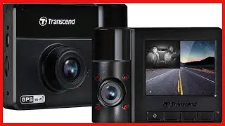 Transcend DrivePro 550 Dual Lens Dash Camera Dashcam TS-DP550B-64G , Black