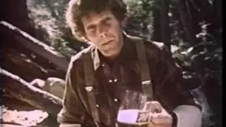 Schlitz, 1977 12 11, Wilderness man and cougar