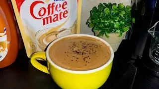How to make coffee with coffee mate powder | creamy coffee without milk