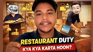 Restaurant Duty Vlog 🔥|| delay Lifestyle Vlog 🔥#vlog #restaurant 