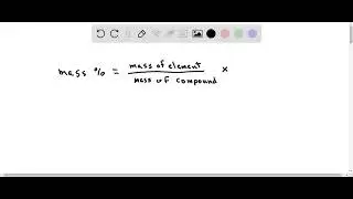 Calculation of each element in Barium Nitrate; Ba(NO3)2: Calculate the mass percent. Round the fina&hellip;
