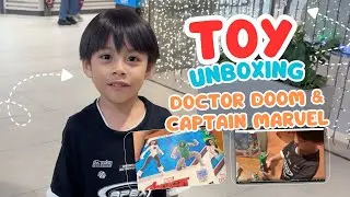 Doctor doom & Captain Marvel | Marvel Legends | Toy Unboxing