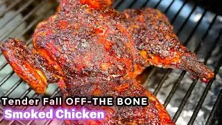 Копченая целая курица Traeger. Нежная и СОЧНАЯ!
