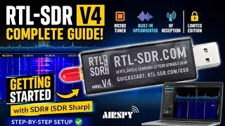 Начало работы с RTL-SDR V4 в Airspy SDR Sharp (SDR#)