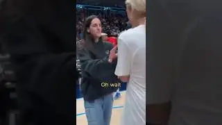 Caitlin Clark Scanning the Court&hellip; It&rsquo;s Sophie! and Her Reaction Says It All 😆🎯 #caitlinclark #shorts