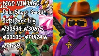 🔴 LEGO NINJAGO Live Build-together Poly Bag + Small Sets Back Log