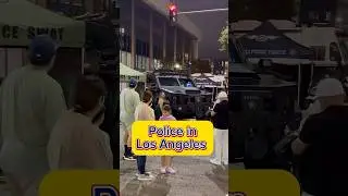 Police in LA #лосанджелес #losangeles #usa #сша #калифорния #california #америка #america