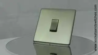 Screwless Supreme Antique Brass Sockets & Switches