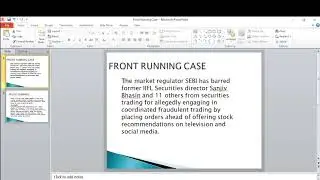 Front Running Case #stockmarketscam #frontrunning