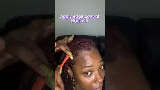 Best Edge Control Gel for all textures and lays all day! No buildup edge gel! Light edge gel strong