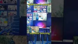 Traditional wiring? Yarn chaos! 4K AV over IP's 