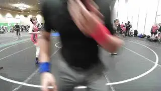 83 Lbs Round Of 16 - Henri Rivard, Maine Trappers Vs Clayton Waltenbaugh, Lion's Den Wrestling Clu
