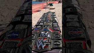 WWE Titles 🔥 #shorts #wwe #wwetitle