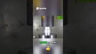 Watch Hydraulic Press CRUSH Money & Gadgets! 🤯 #crushing #tools #handpress #press #crushingtime