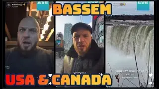BASSEM BRAIKI AUX USA ET CANADA CHUTTES DU NIAGARA TORONTO NEW YORK ET NOUVEAU SNAP