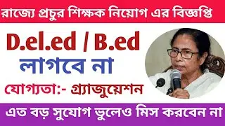 February Government Job 2020ll west bengal government job vacancy news 2020 WBPSC
