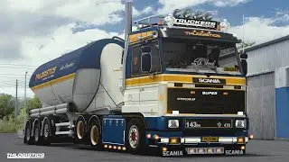 🔴ETS2 1.46 - Scania 143M Boogie Old Skool | Map Grand Utopia