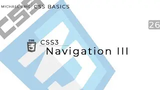 CSS Basics - Horizontal Navigation Bar