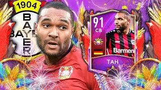 THIS CB IS SO LAZY!!! 91 JONATHAN TAH REVIEW: CARNIBALL | FIFA MOBILE 22