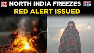 Severe Cold Wave Hits Delhi NCR, Red Alert in Punjab and Haryana | Top News | ET Now