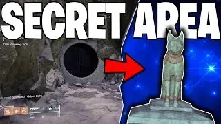 Destiny 2: SECRET EAZ AREA Found - Hidden European Aerial Zone Drain System & Hidden Cat
