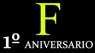 1&ordm; Aniversario Efe Mayuscula
