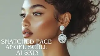 432Hz Sculpted Face, Sharp Jawline & AI Skin Subliminal ✨ Angelic Bone Structure + Unreal Beauty