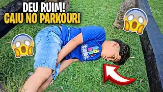DAVI CAIU NO PARKOUR *Ele se machucou?