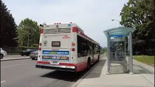 TTC 939A Finch Express Bus Ride #3189 from Don Mills Rd to Finch Stn (June 1st, 2024)