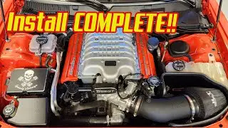 Установка нагнетателя Redeye 2.7L в гараже Speedy's