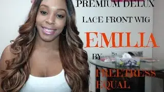 Freetress Equal Synthetic Premium Delux Lace Front Wig - EMILIA --/WIGTYPES.COM REVIEW