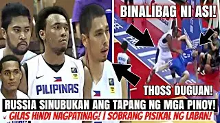 GRABENG PHYSICAL NA LABAN NG GILAS PILIPINAS KONTRA RUSSIA! | Jones Cup 2015 | Pinoy Hindi Papatalo!
