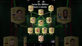 Torino sbc solution|Serie A hybrids