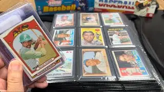 Vintage Binder Update! Vintage baseball cards