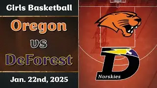 Girls Basketball: Oregon vs DeForest (1/22/26)