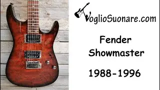 Amazing Fender Showmaster Made in Korea with hard case