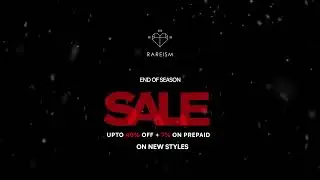 Rareism End Of Season Sale | Up To 40% Off + Extra 7% on Prepaid Orders