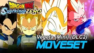 Vegeta (Mini) (DLC2) Moveset - DRAGON BALL: Sparking! ZERO | Japanese - 4K 60FPS