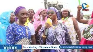T&eacute;ra Meeting d'Ousmane Sonko la communaut&eacute; Puular au redez vous