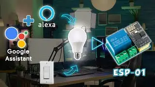 Interruptor conmutado IoT con Esp8266 - Alexa - Google Home - Sinric - Smart Switch DIY