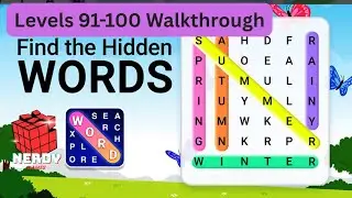 Word Search Explorer Walkthrough | Levels 91-100